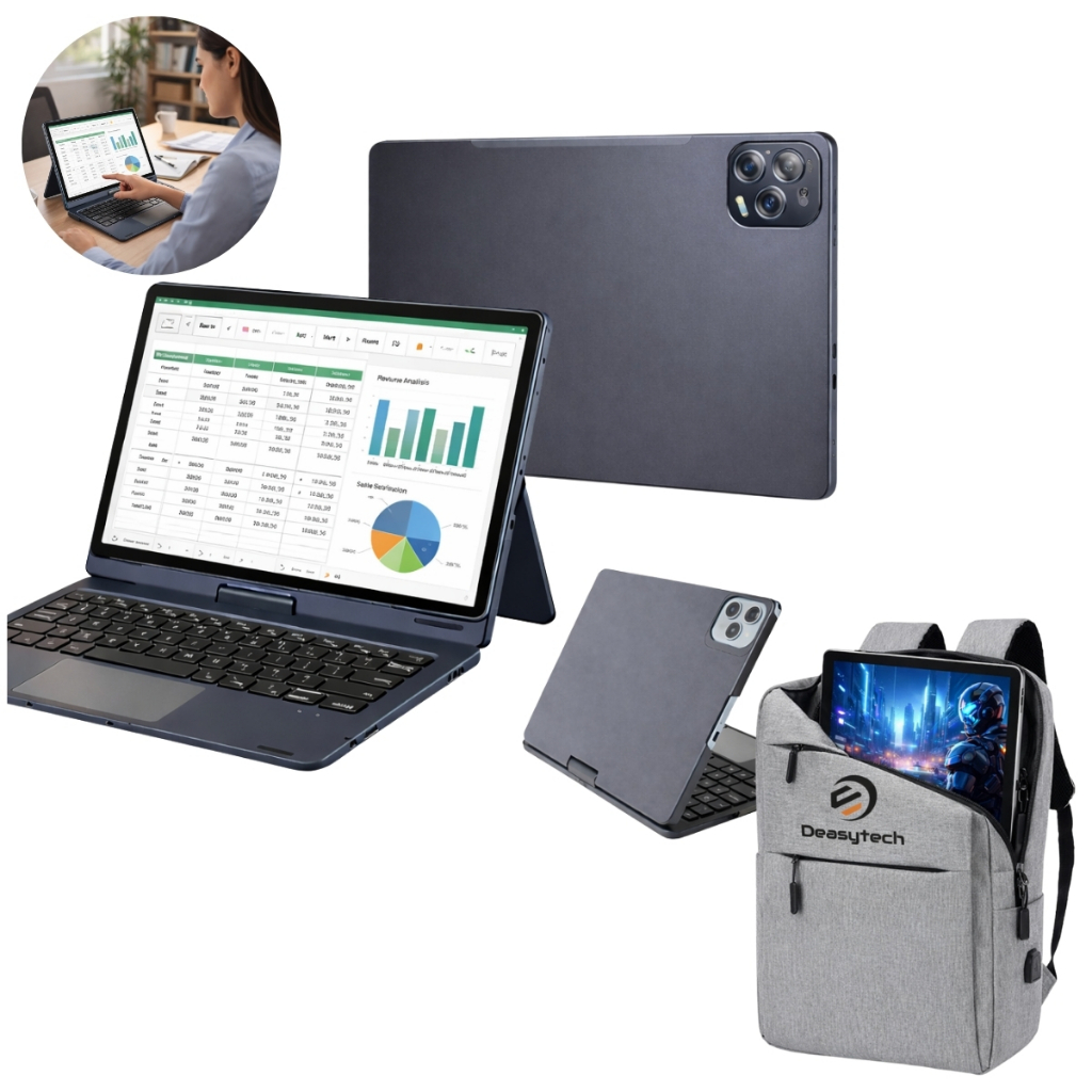 Android タブレット 8GB RAM 64GB ROM (GRAY) Tablet Android 14 de 11 polegadas, tablets 2025 com processador
