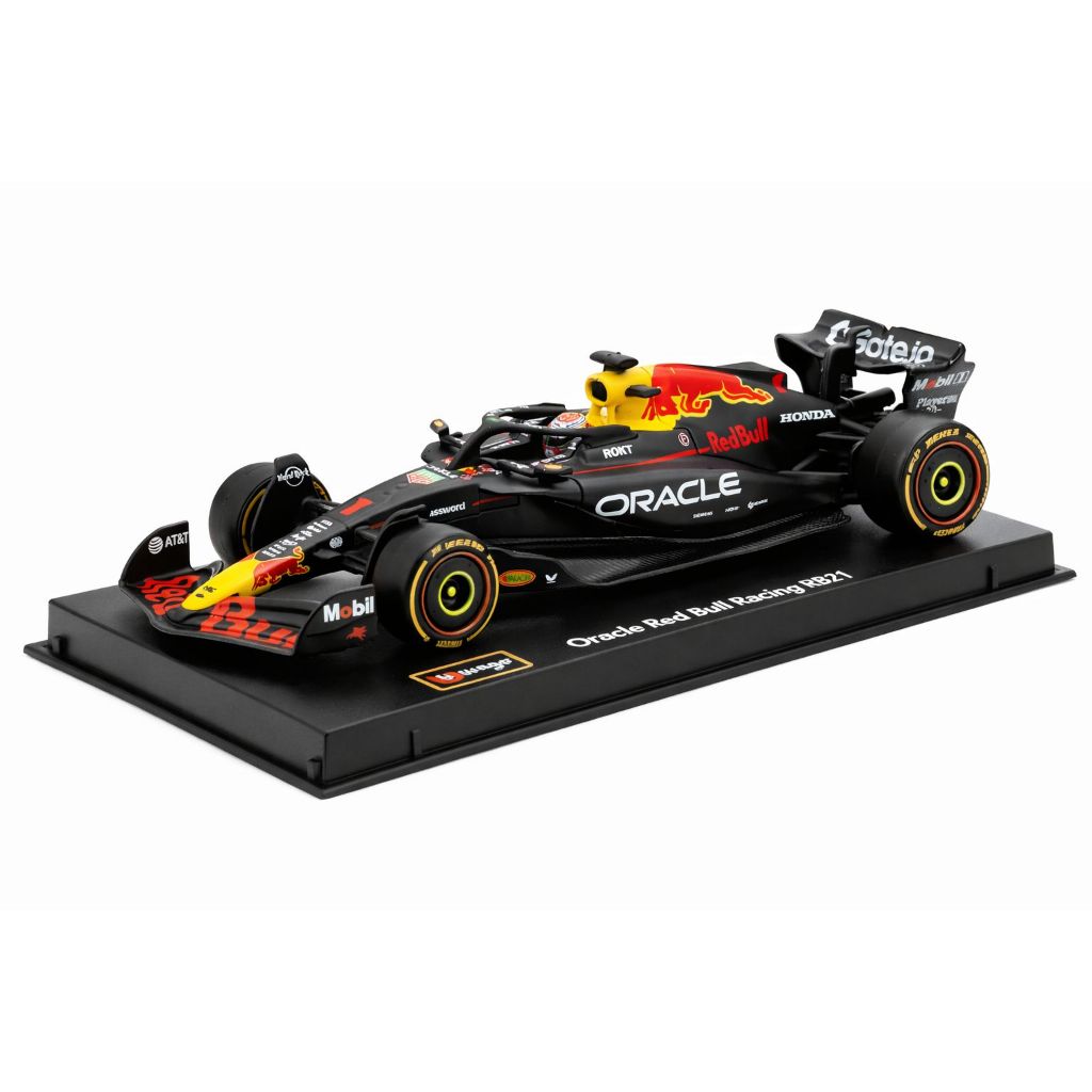 ブラーゴRB21 1/43 Oracle Red Bull Racing Miniatura Fórmula 1 Red Bull Racing Oracle 2025 RB21 – Escala 1:43