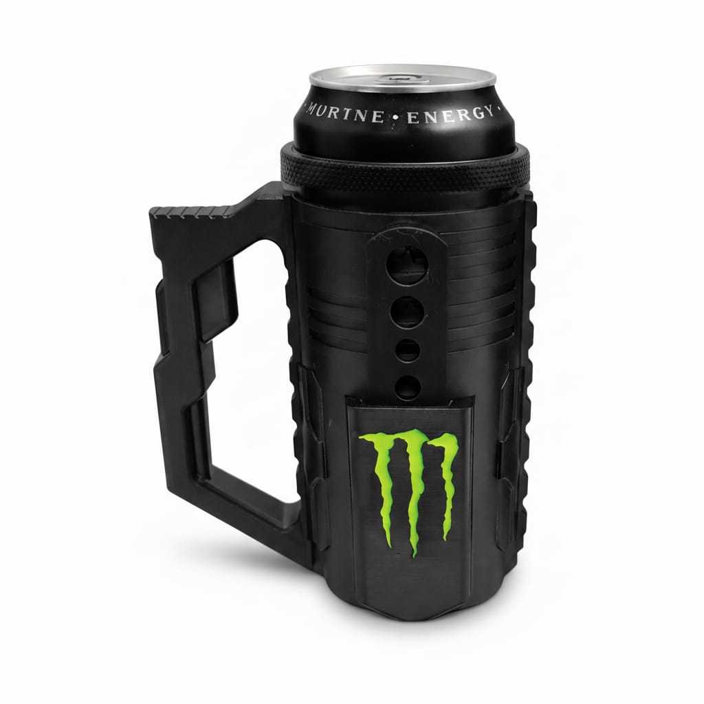 Porta Lata Energético Monster 473ml Caneca Tática