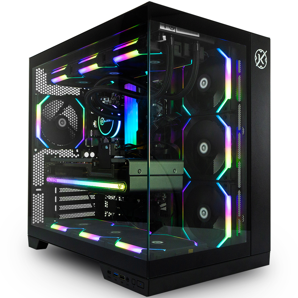 Gabinete Gamer Kalkan Asgard Aquário Vidro Temperado ATX Dual Chamber
