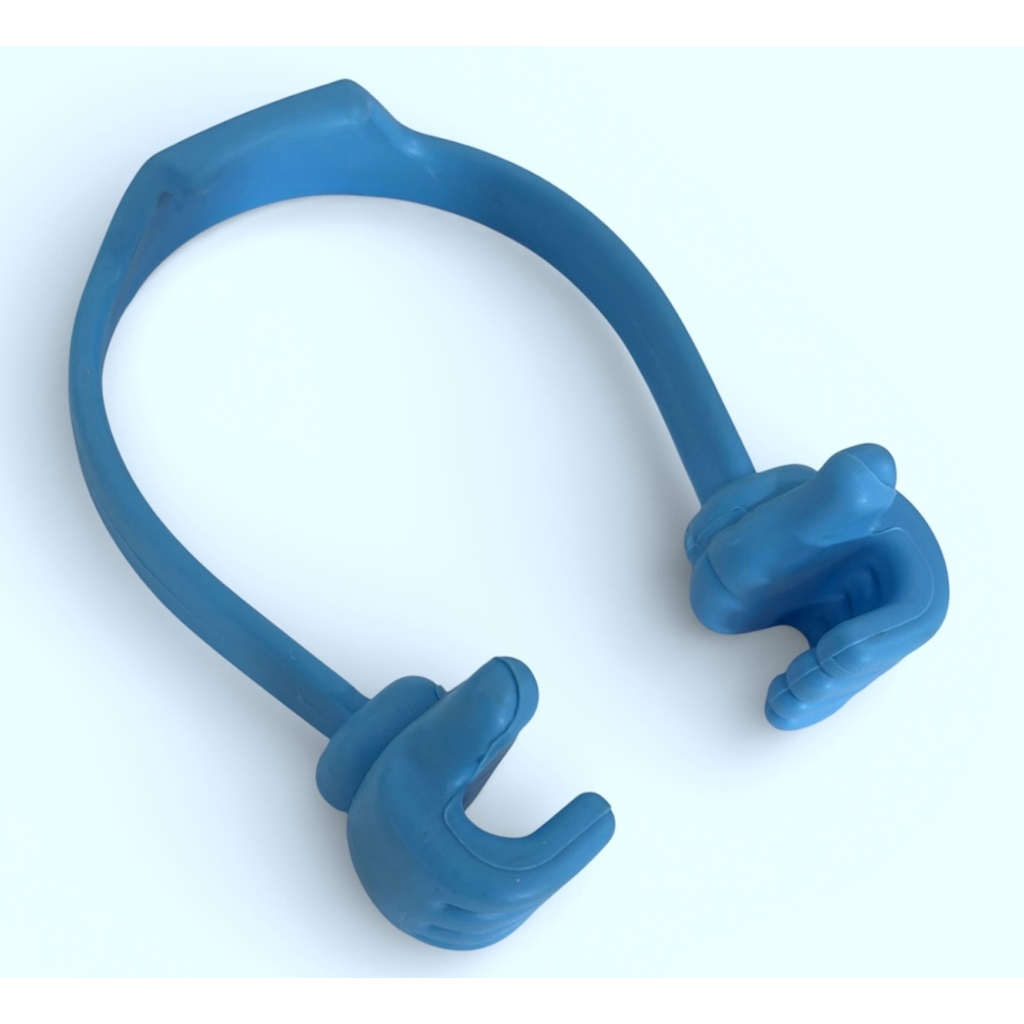 Suporte Celular/Tablet Universal Mãozinha Azul-claro | Shopee Brasil