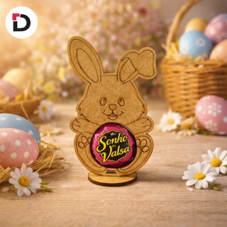 Kit 20 unidades porta bombom Lembrancinha Decorativa Decoração Páscoa / Feliz Páscoa - Coelinho Da Pascoa em Oferta na Shopee