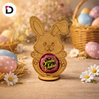 Kit 20 unidades porta bombom Lembrancinha Decorativa Decoração Páscoa / Feliz Páscoa - Coelinho Da Pascoa em Oferta na Shopee