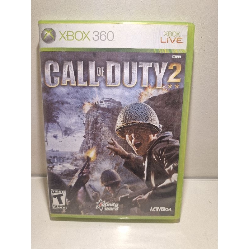 Call of duty 2 Xbox 360 original em mídia física | Shopee Brasil
