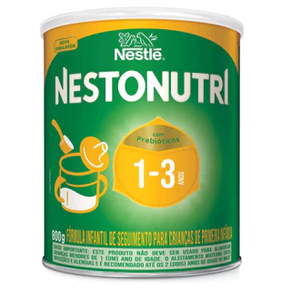 Fórmula Infantil Nestonutri Nestlé 1 a 3 anos 800g em Oferta na Shopee