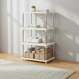 Estante Organizadora Multiuso 4 Prateleiras Pratico e Bonito Para Sua Casa! ENVIO IMEDIATO! em Oferta na Shopee