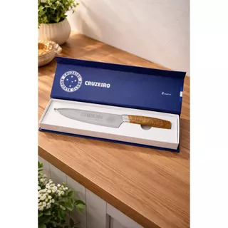 Faca Churrasco Cruzeiro Esporte Clube Oficial Aço Inox Envio Imediato
