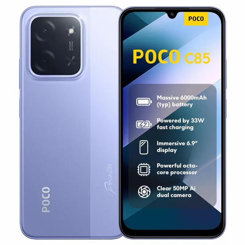 Celular Xiaomi Poco C85 Versão Global 256GB 8GB RAM Original