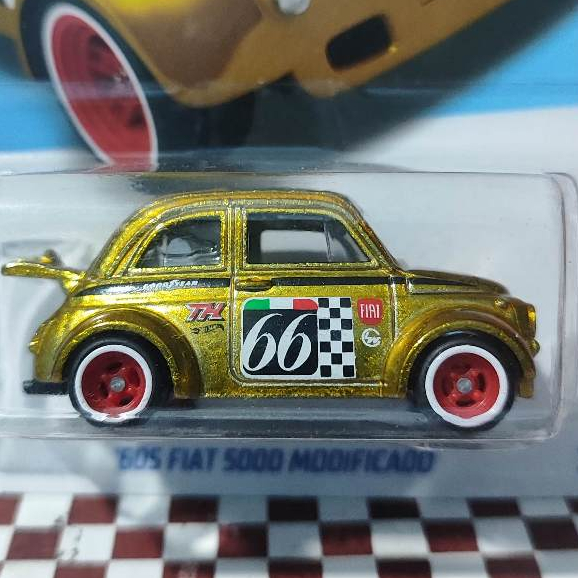 Hot Wheels 60s Fiat 500D Modificado STH 2024 -Compact Kings