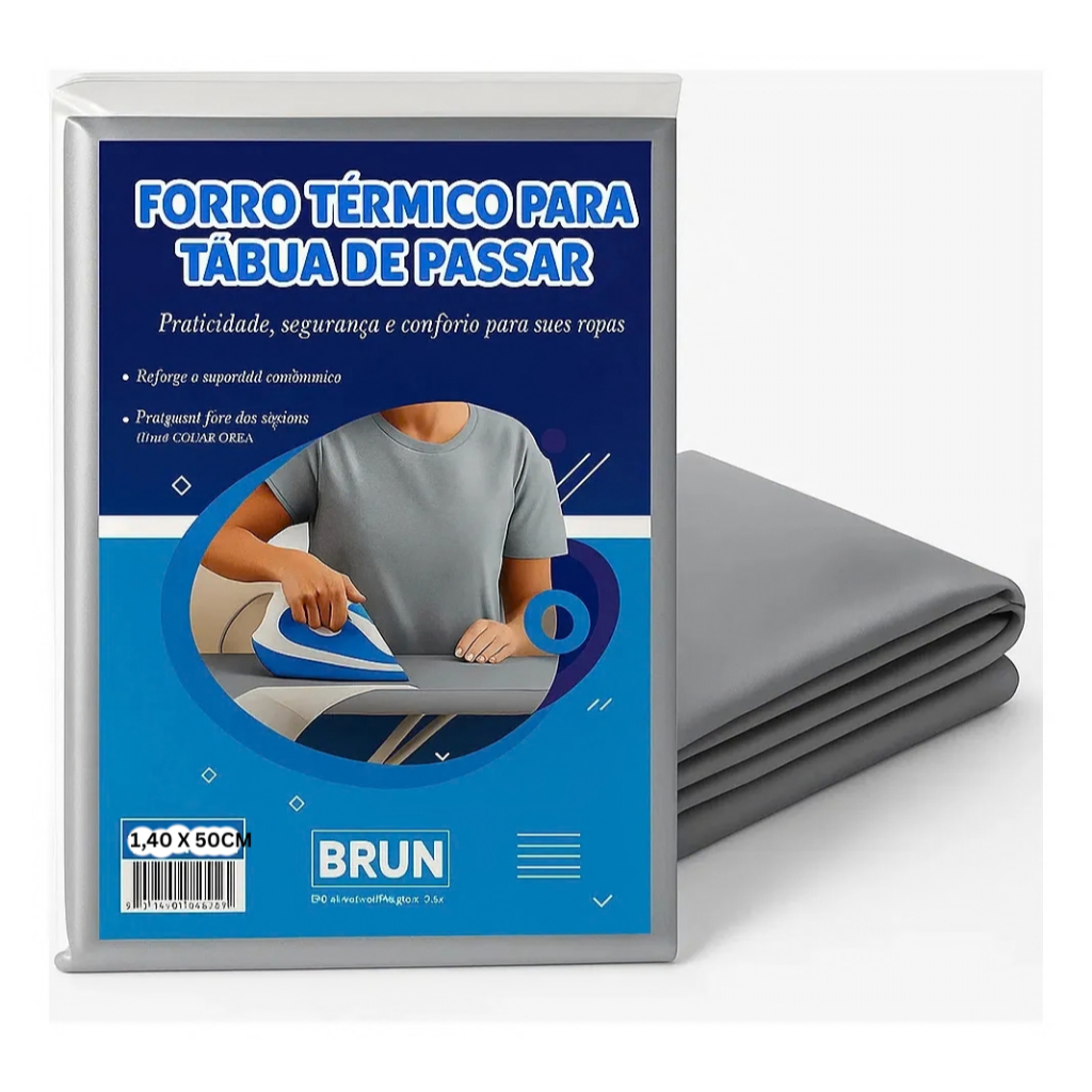 Forro Termico para Tabua de Passar Roupa 1,40 x 50cm | Shopee Brasil