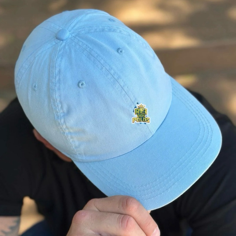 Boné Baseibol Raso Aba Curva Pespontada Fecho Ajustável Strapback Cores ...