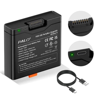 Bat-eria Compatível Com Partybox Stage 320 e Xtreme 4 7.4V 12000mAh Caixa de Som Portatil em Oferta na Shopee
