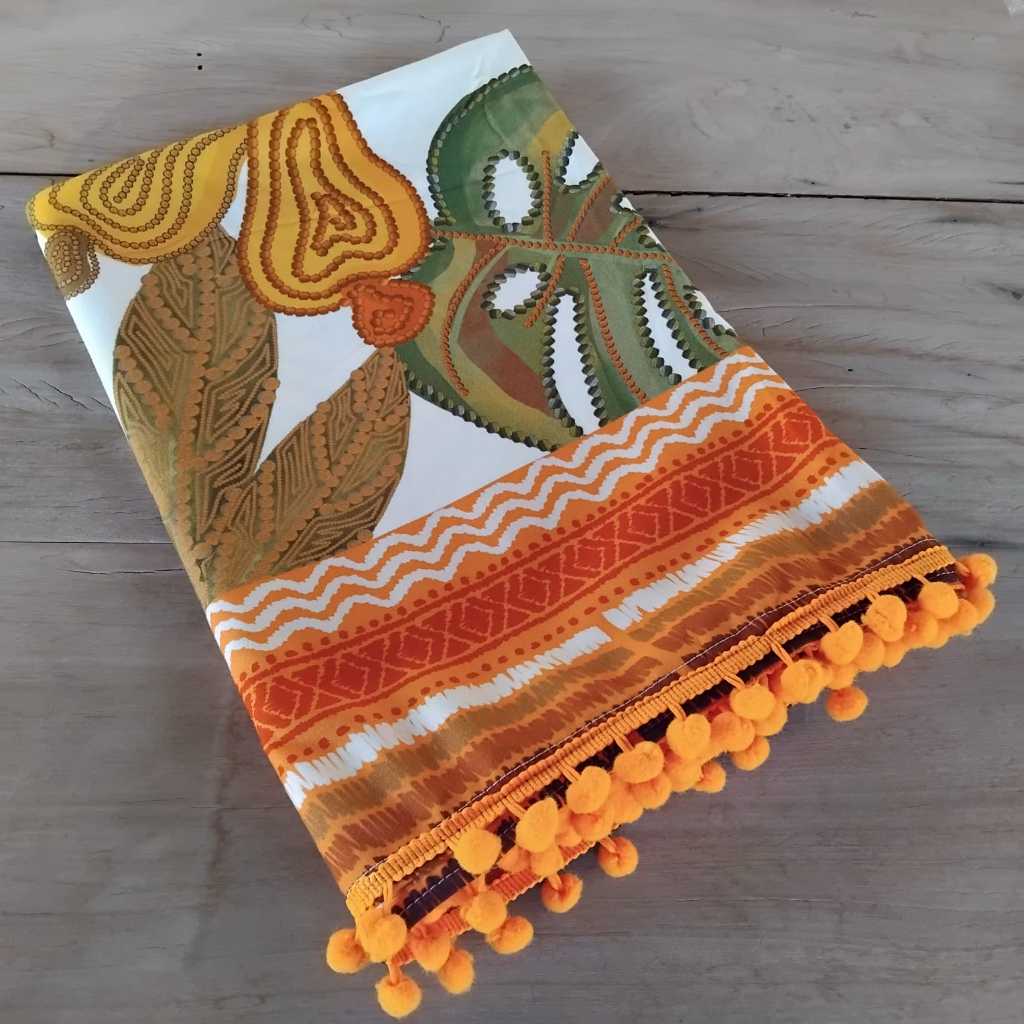 NOVIDADE Canga Saída Praia Piscina ESTAMP TUCANO FARM POMPOM LARANJA FERIAS CARNAVAL | Shopee Brasil