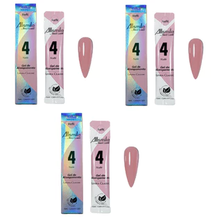 Kit 3 Sachês Gel 04 NUDE 15ml - Real Love em Oferta na Shopee