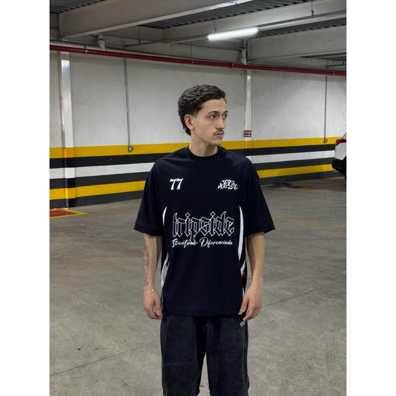 camiseta oversized malhão trip side recorte streetwear | Shopee Brasil
