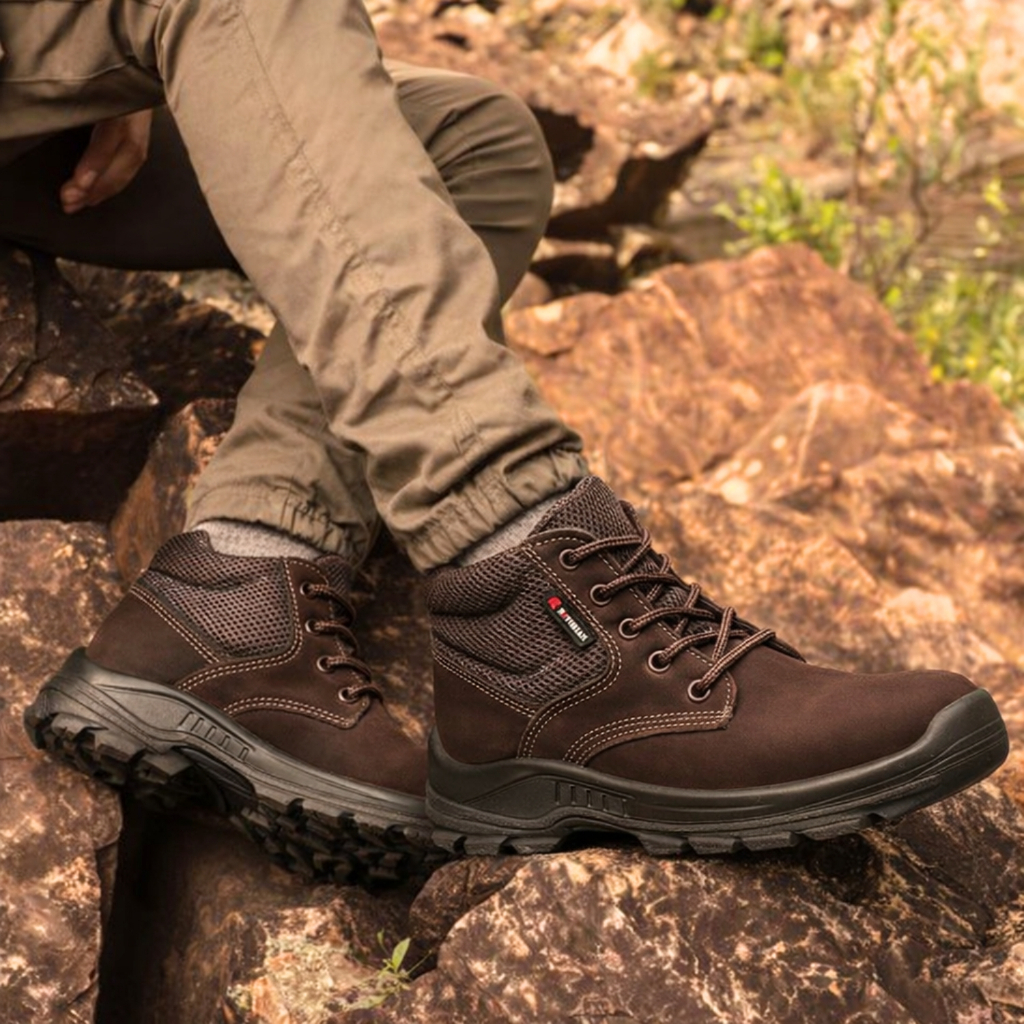 Coturno de Segurança Masculino Bracol Sola de Borracha