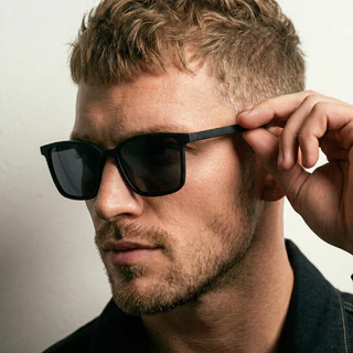 Óculos de Sol Quadrado Premium Classico Retro Vintage Tendencia Oldmoney uv400 Masculino Feminino em Oferta na Shopee