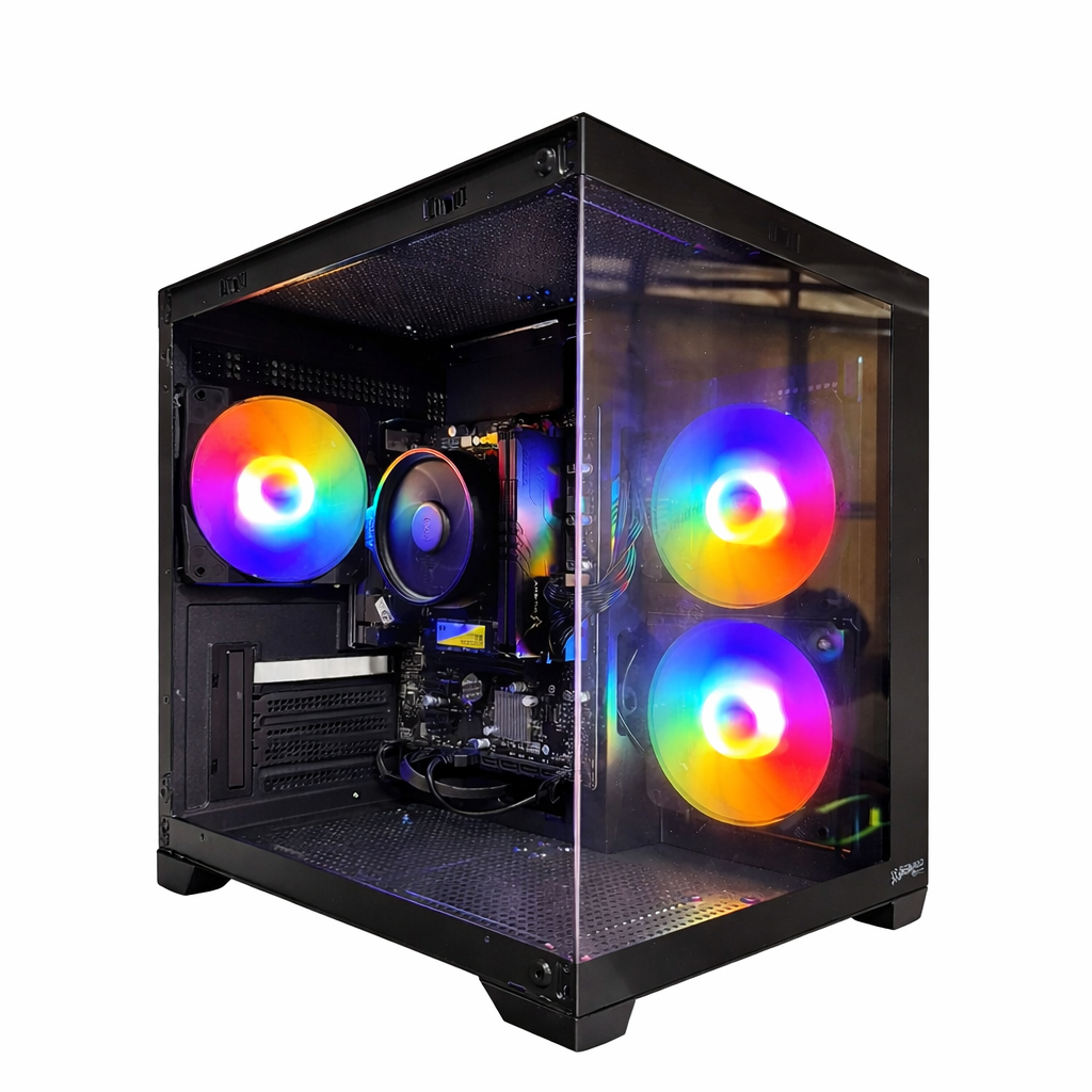 PC GAMER AMD WHITE RYZEN 7 5700G 16GB 3200MHZ NVME 512GB 600W