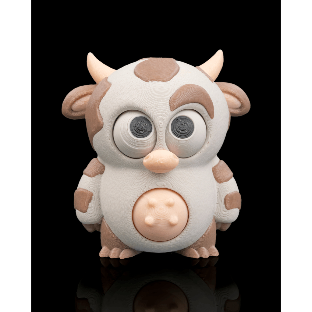 Mini Vaca Articulada 3d -brinquedo Fidget Toy E Colecionável | Shopee ...