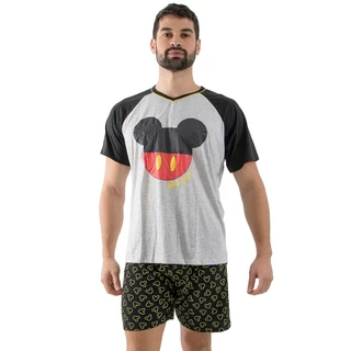 Pijama Masculino Curto Confortavel Verão Malha Leve Roupa de dormir Personagens em Oferta na Shopee