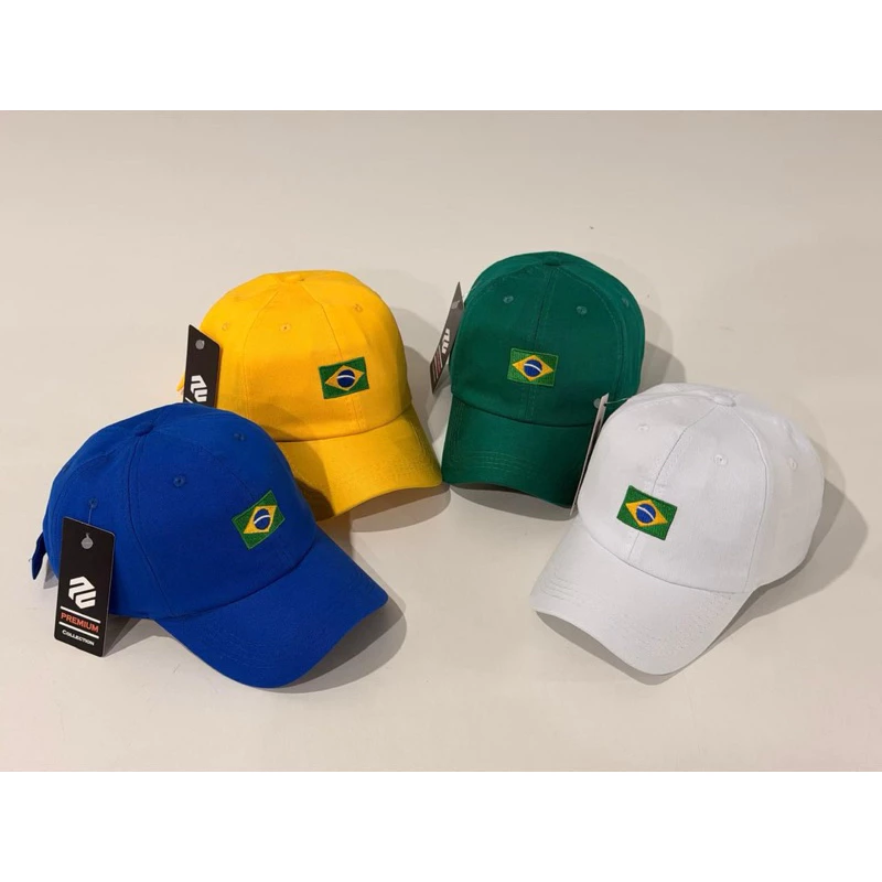 Boné Brasil Dad Hat Bordado
