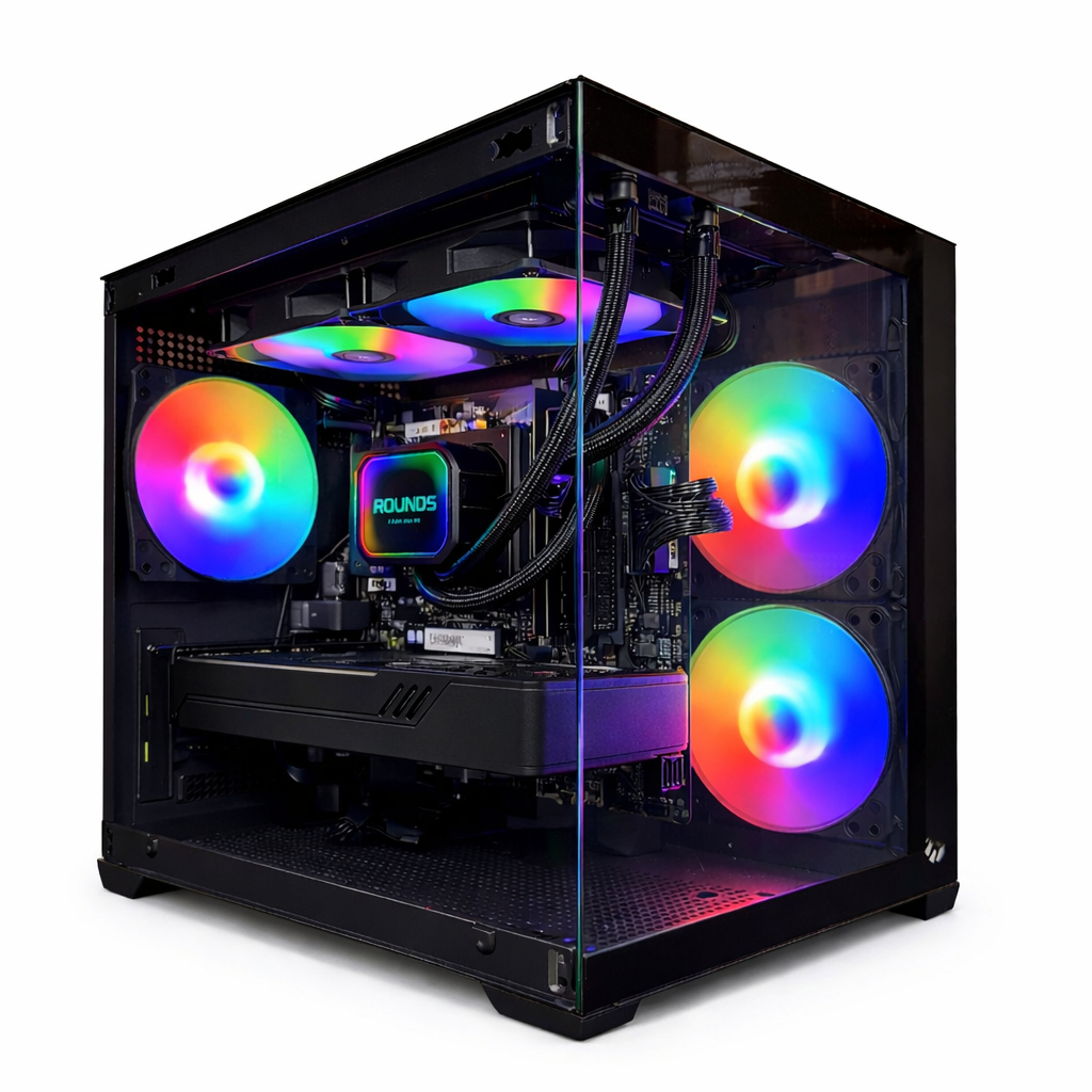 CPU GAMER R7 5700X/ 32GB RAM/1TB /NVIDIA RTX 5060 8GB/ GABINETE