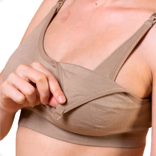 Sutiã Amamentação Com Bojo Removível Soutien Maternidade Reforçado em Oferta na Shopee