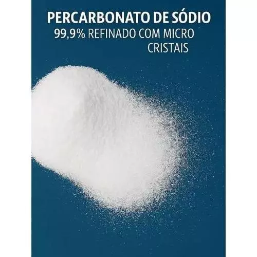 Kit 5 KG Alvejante Poderoso com Percarbonato de Sódio - Tira Manchas Roupas Brancas e Coloridas — foto 3