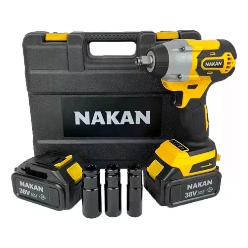 Chave de Impacto a Bateria de Lítio 38V Brushless Profissional