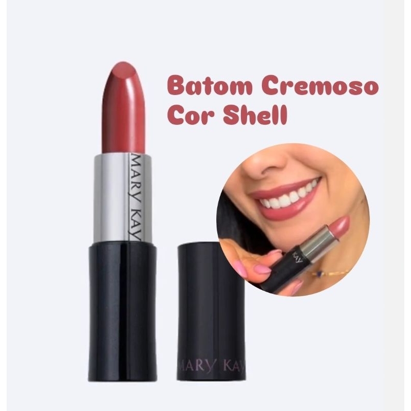 Batom cremoso Shell Mary Kay | Shopee Brasil