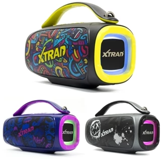 Caixa de Som Bluetooth Portátil 80W Potente Som Estéreo RGB TWS Praia Festa Viagem XTRAD XDG-343 em Oferta na Shopee