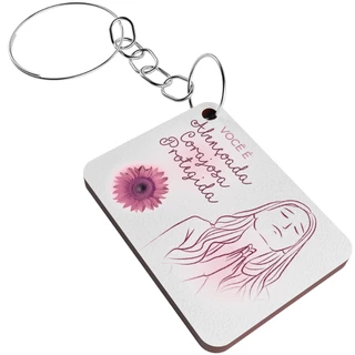 Lembrancinha Chaveiro Dia da Mulher Você é Abençoada Mimo Especial em Oferta na Shopee