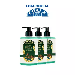 Kit 3 Unidades Sabonete Líquido Coala Home - Sol do Brasil - 500ml em Oferta na Shopee
