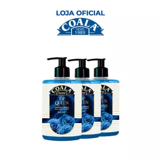 Kit 3 Unidades Sabonete Líquido Coala Home - The Queen - 500ml em Oferta na Shopee