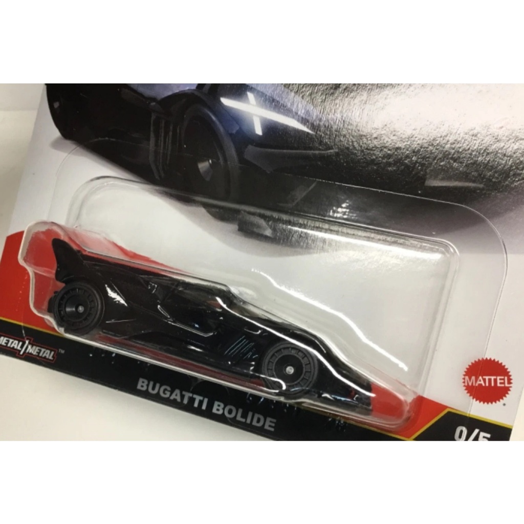 Hot Wheels Bugatti Bolide Chase Euro Speed Car Culture Mattel 1:64