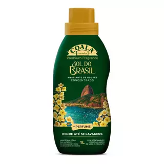 Amaciante de Roupas Concentrado Coala Laundry - Sol do Brasil 1L em Oferta na Shopee