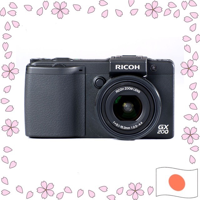 RICOH GX200 – Câmera Digital Compacta Usado【Enviado diretamente