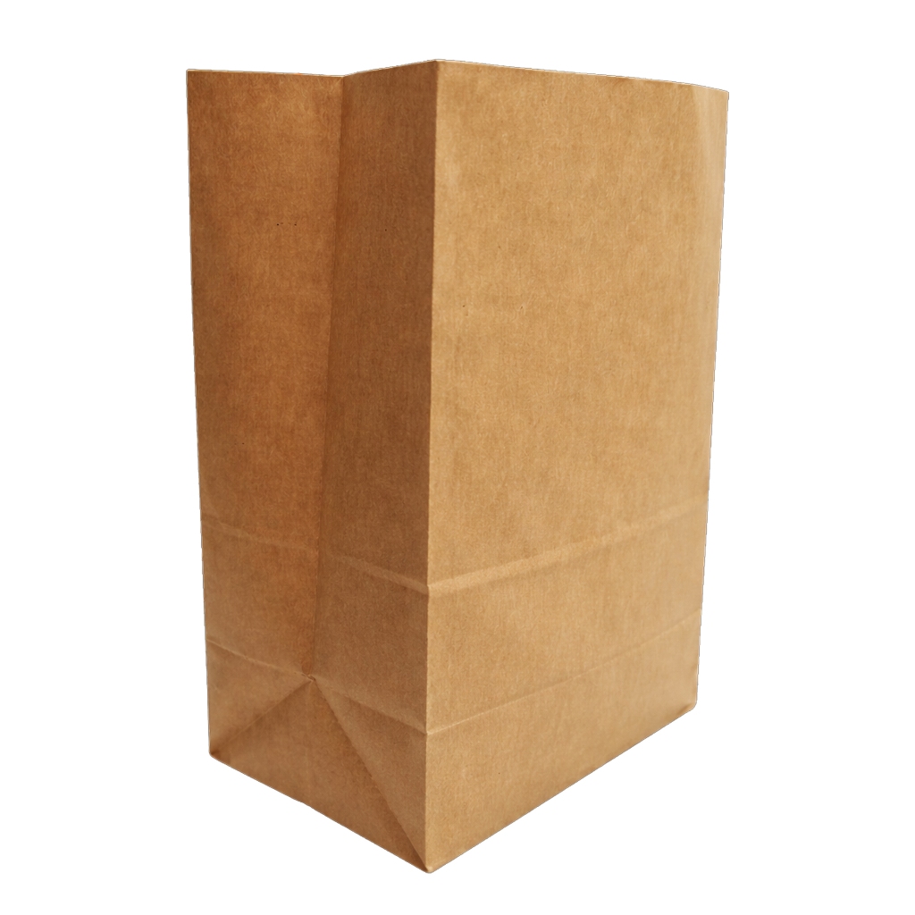 Saco Kraft Delivery Grande G - 10 Unidades Liso Para lanches