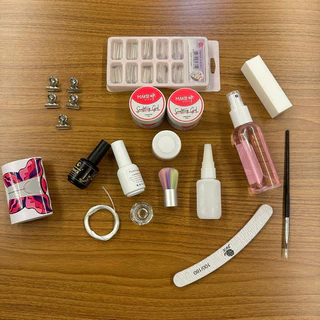 Kit Unhas Gel Completo Acrigel Manicure Iniciante Reposição Profissional Envio Imediato Nº 30 em Oferta na Shopee