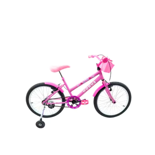 Bicicleta Infantil Aro 20 Feminina Doll Com Rodinha em Oferta na Shopee