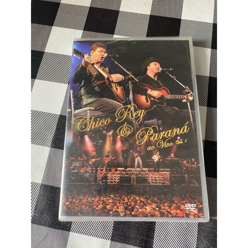 DVD Chico Rey & Paraná - Ao Vivo Vol. 1 - Lacrado | Shopee Brasil