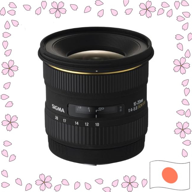SIGMA Lente Zoom Ultra Grande Angular 10-20mm f/4-5.6 EX DC HSM