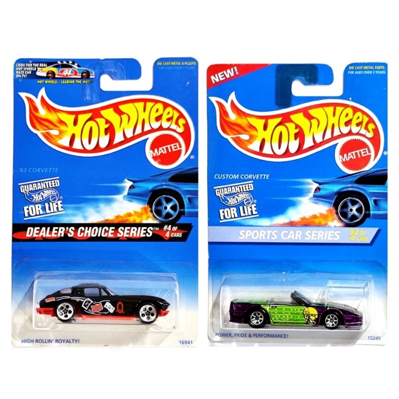 Hot Wheels - Mattel - Carrinho - Corvette, Grand Sport, T-Hunt