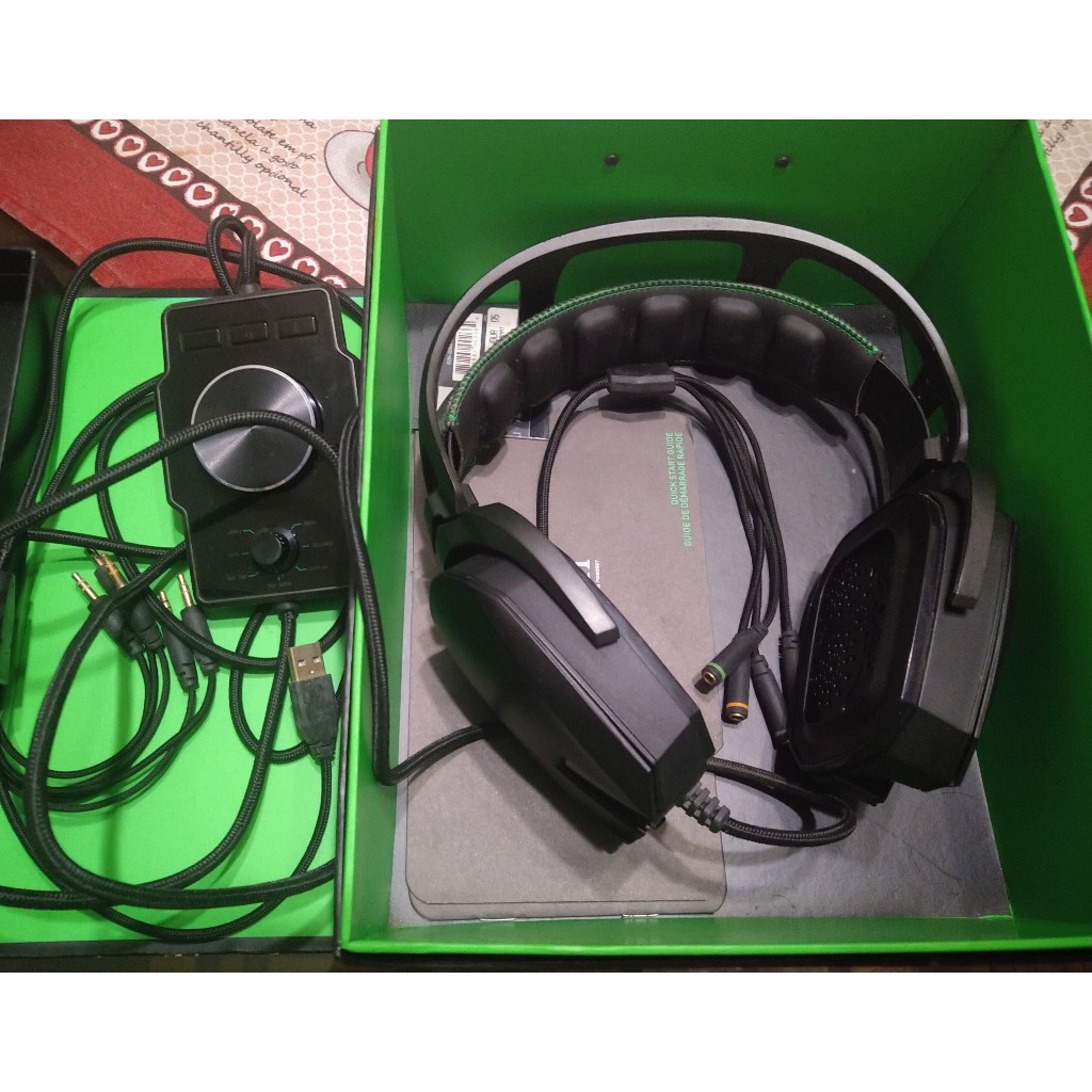 Fone de Ouvido Headset Razer Tiamat 7.1 V1 sem espuma