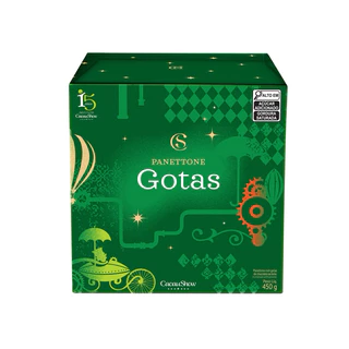 Panetone de Gotas 450g cacau show em Oferta na Shopee