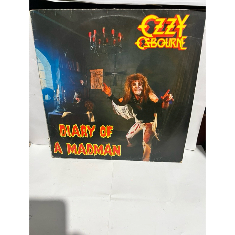 ozzy osbourne diary of a madman lp nacional | Shopee Brasil