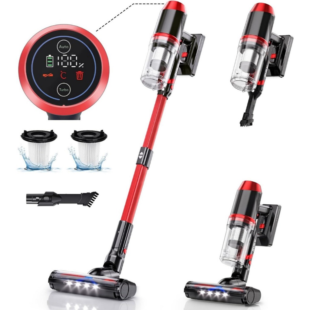 Aspirador Vertical Sem Fio 127/220v Leve E Potente 2 Em 1 | Shopee Brasil
