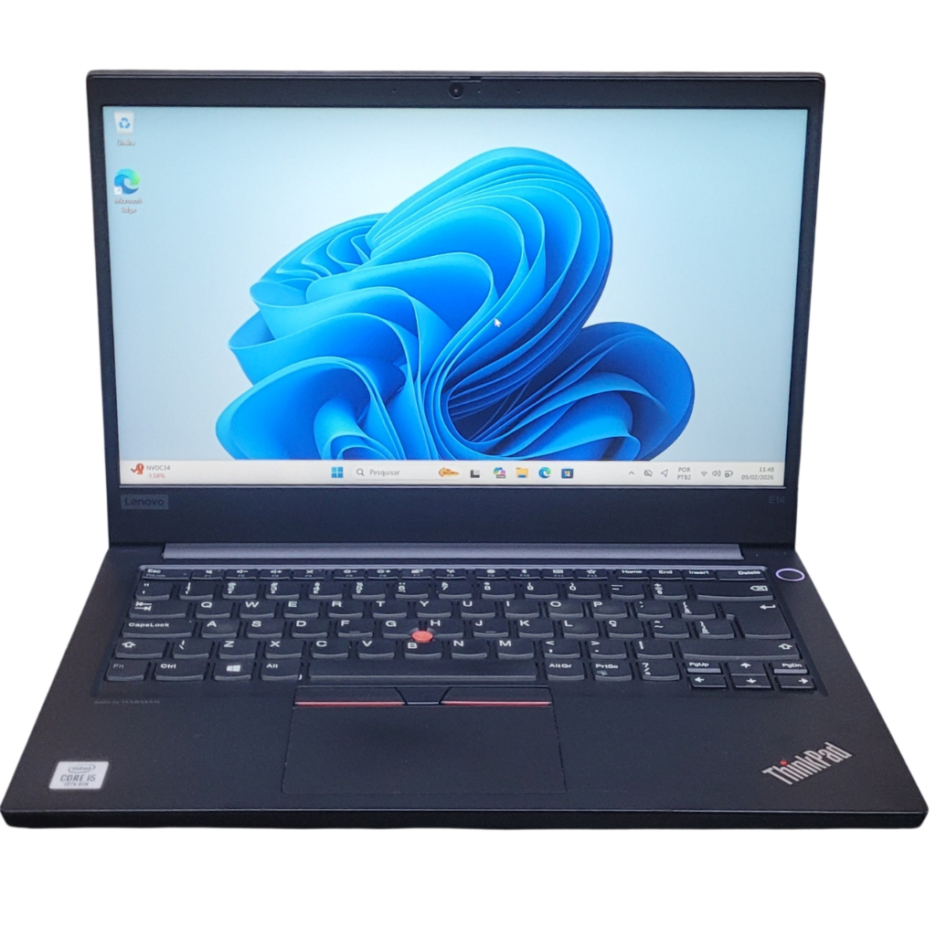 Notebook Lenovo Thinkpad I5 8gb 256 gb Ssd Com Biometria em