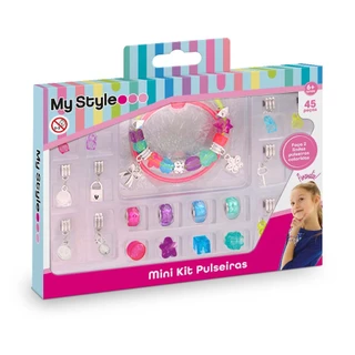 Mini Kit de Pulseiras My Style Coleção Love Multikids - BR2128 em Oferta na Shopee