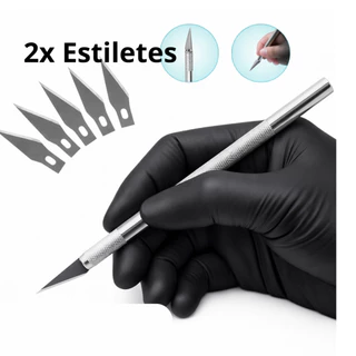 Estilete de Precisão no Atacado Estilo Bisturi Corte Preciso com 5 Laminas COR SORTIDA em Oferta na Shopee